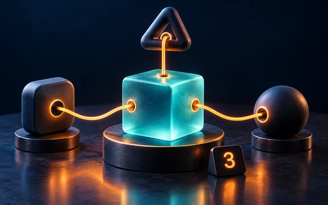 Three strong reference handles connected to one shared object