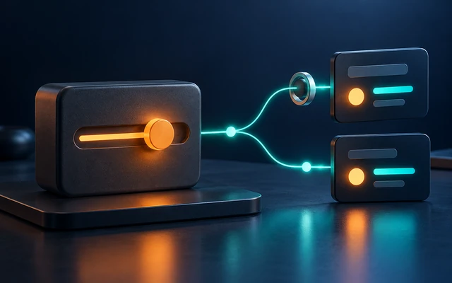A property-change signal travelling from a model to subscribed observers