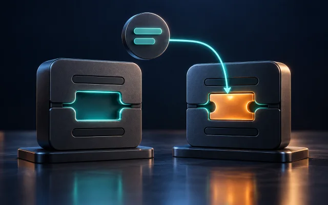 A specialized object replaces one behavior module while preserving the base interface