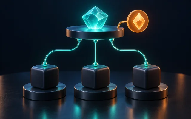 Several instances connect to one elevated type-level resource