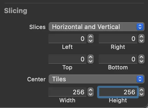 Slicing Interface